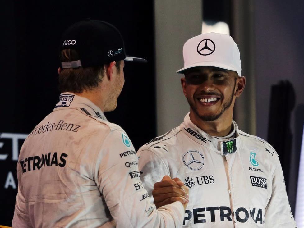 Nico Rosberg, Lewis Hamilton