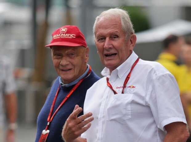 Niki Lauda, Helmut Marko Niki Lauda, Helmut Marko