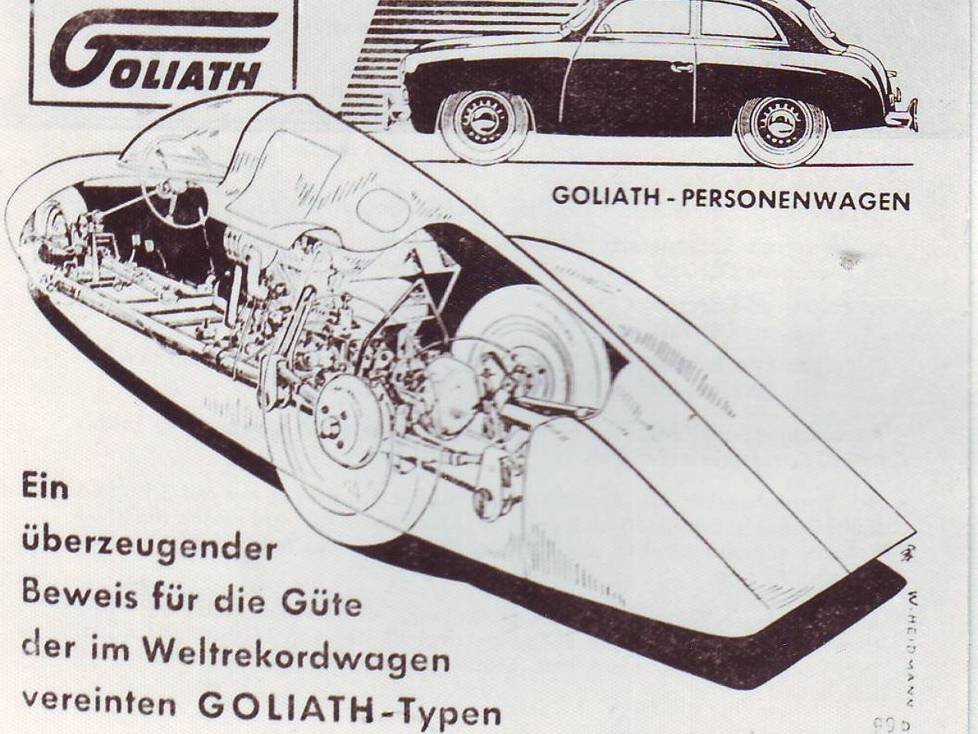 Goliath Rekordwagen