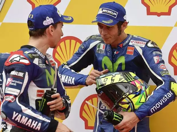 Titel-Bild zur News: Valentino Rossi, Jorge Lorenzo