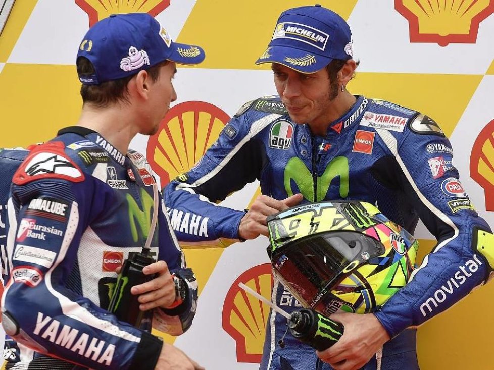 Valentino Rossi, Jorge Lorenzo