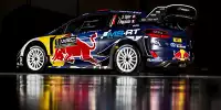 Bild zum Inhalt: M-Sport zeigt Design: Ogiers Ford in Red-Bull-Farben