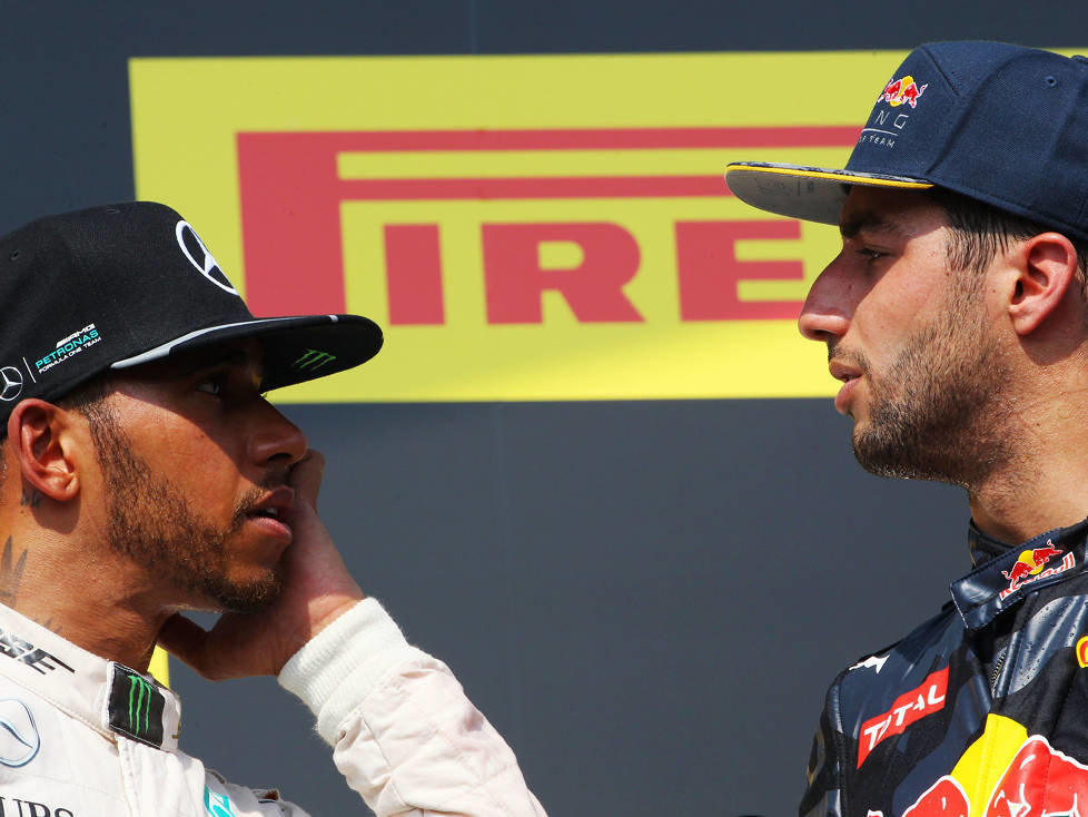 Lewis Hamilton, Daniel Ricciardo