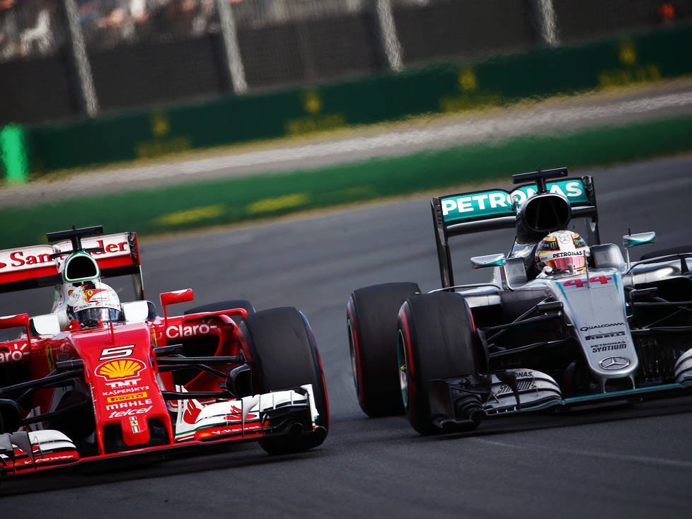 Lewis Hamilton, Sebastian Vettel