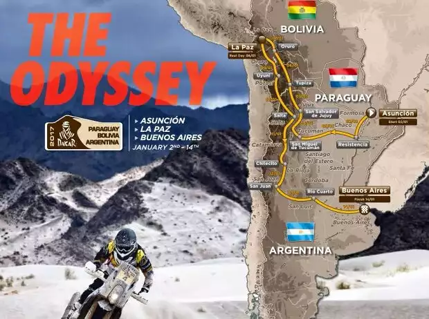 Dakar 2017 Titel-Bild zur News: Dakar 2017