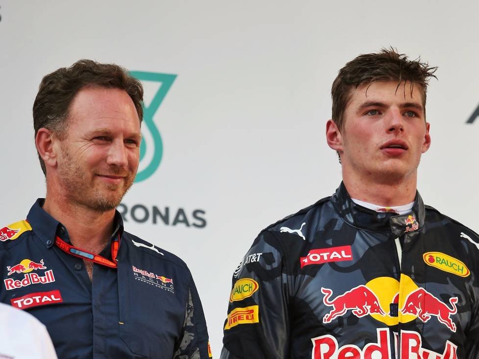 Max Verstappen, Christian Horner