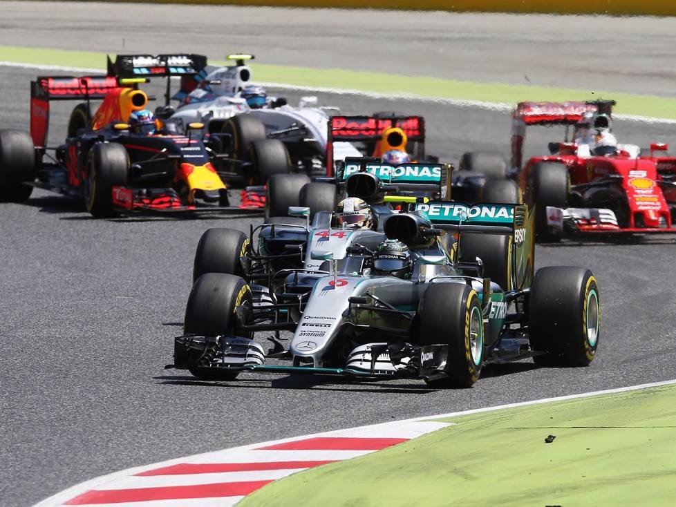 Nico Rosberg, Lewis Hamilton