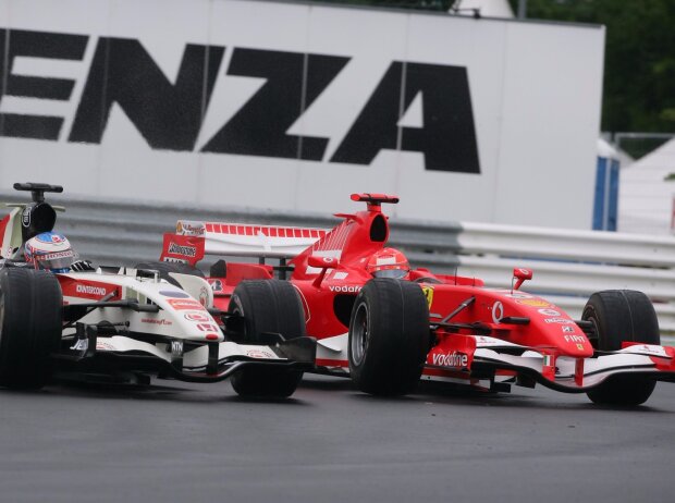 Jenson Button, Michael Schumacher