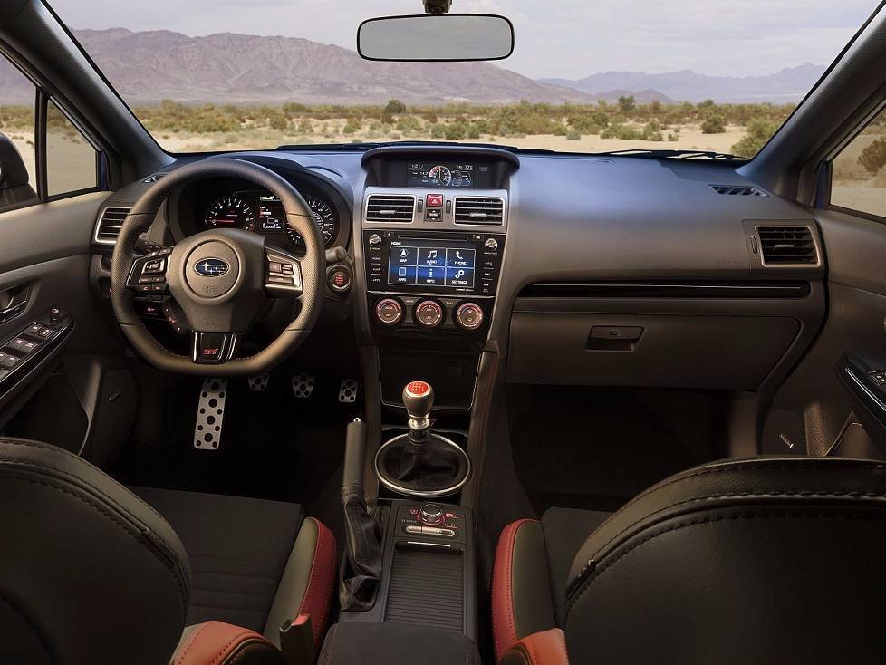 Innenraum des Subaru WRX STI