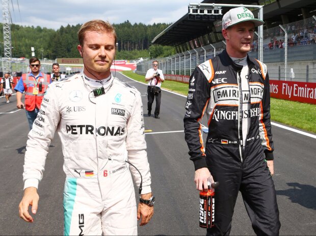 Titel-Bild zur News: Nico Rosberg, Nico Hülkenberg