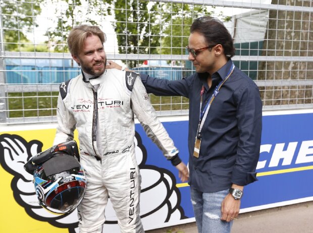 Titel-Bild zur News: Nick Heidfeld, Felipe Massa