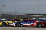 Andy Priaulx (Ford), Oliver Gavin und Tommy Milner 