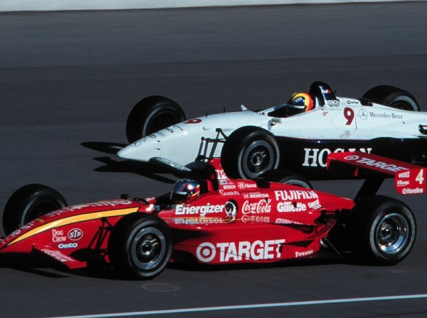 Helio Castroneves, Juan Pablo Montoya Helio Castroneves, Juan Pablo Montoya