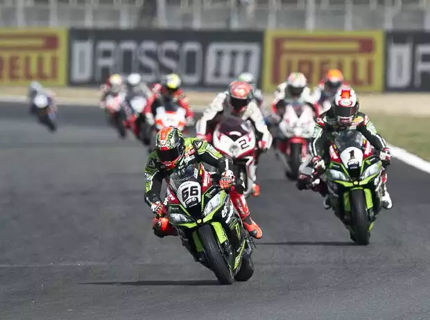 Tom Sykes, Jonathan Rea Titel-Bild zur News: Tom Sykes, Jonathan Rea