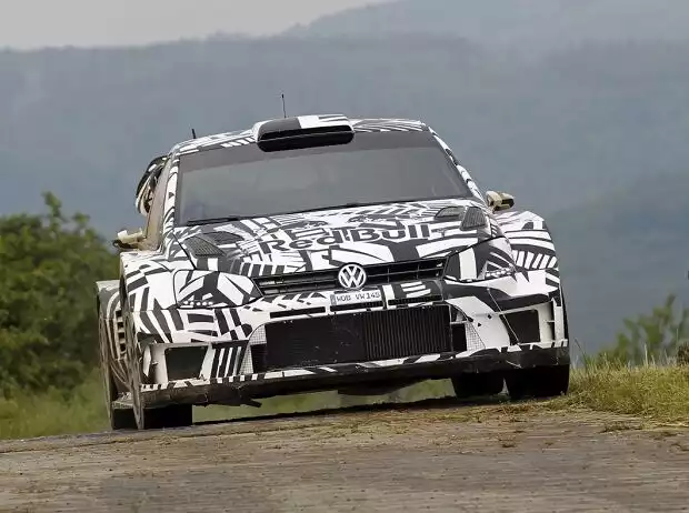 Volkswagen Polo R WRC 2017 Titel-Bild zur News: Volkswagen Polo R WRC 2017