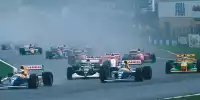 Alain Prost, Karl Wendlinger, Michael Schumacher, Michael Andretti