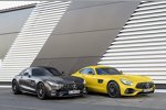 Mercedes-AMG GT C Edition 50 (links) und GT S 