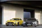 Mercedes-AMG GT C Edition 50 (rechts) und GT S 