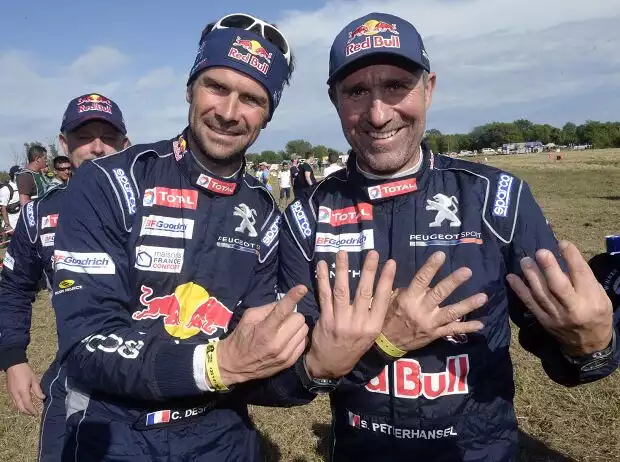 Cyril Despres, Stephane Peterhansel Titel-Bild zur News: Cyril Despres, Stephane Peterhansel