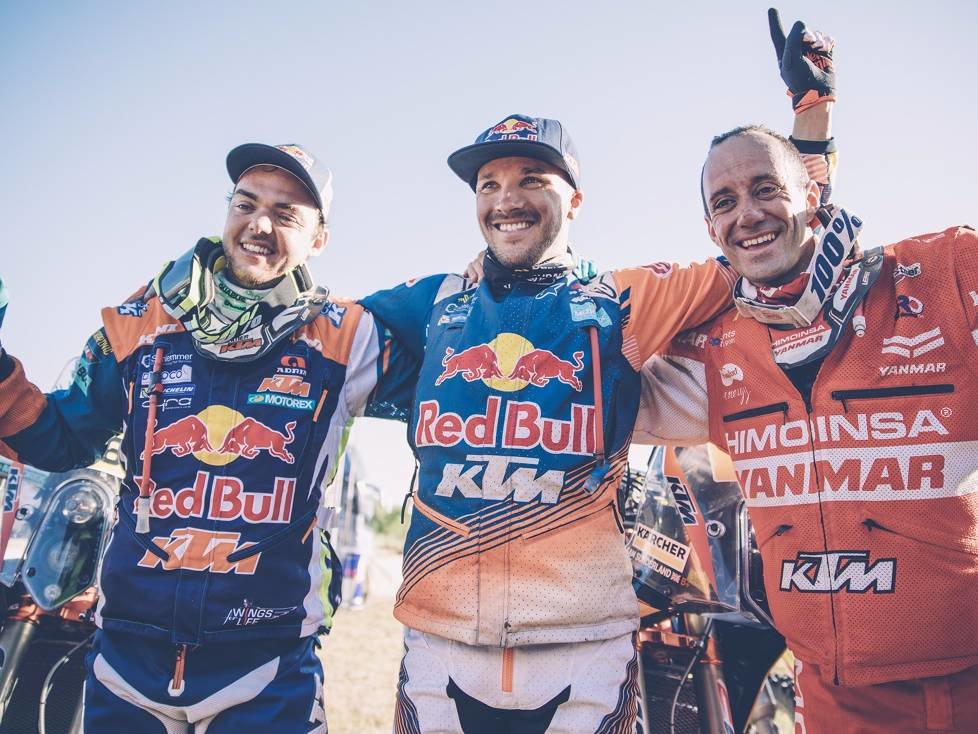 Matthias Walkner, Sam Sunderland, Gerard Farres Guell