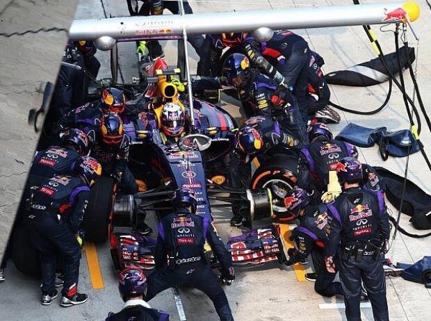 Titel-Bild zur News: Daniel Ricciardo, Boxenstopp