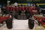 Früheres Lotus-Team bei der Autosport-Show