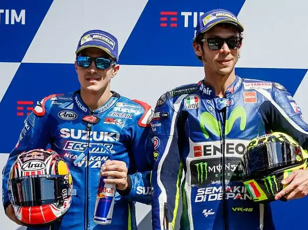 Maverick Vinales, Valentino Rossi, Andrea Iannone Titel-Bild zur News: Maverick Vinales, Valentino Rossi, Andrea Iannone
