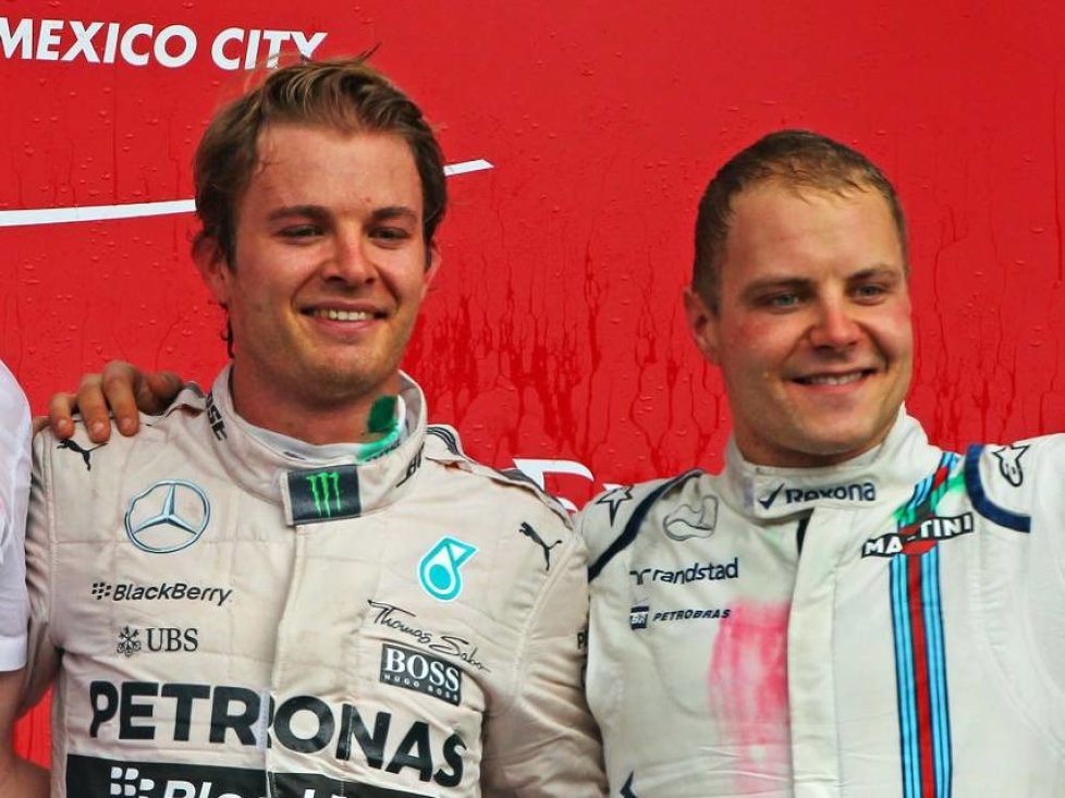 Lewis Hamilton, Nico Rosberg, Valtteri Bottas