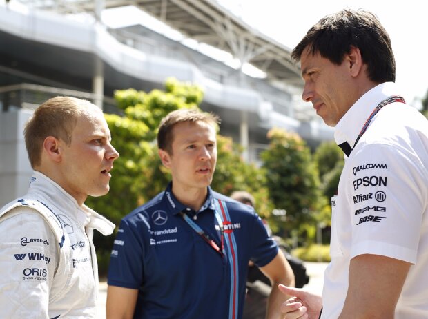 Valtteri Bottas, Toto Wolff Valtteri Bottas, Toto Wolff