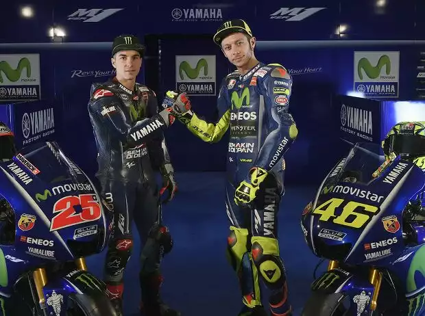 Valentino Rossi, Maverick Vinales Titel-Bild zur News: Valentino Rossi, Maverick Vinales