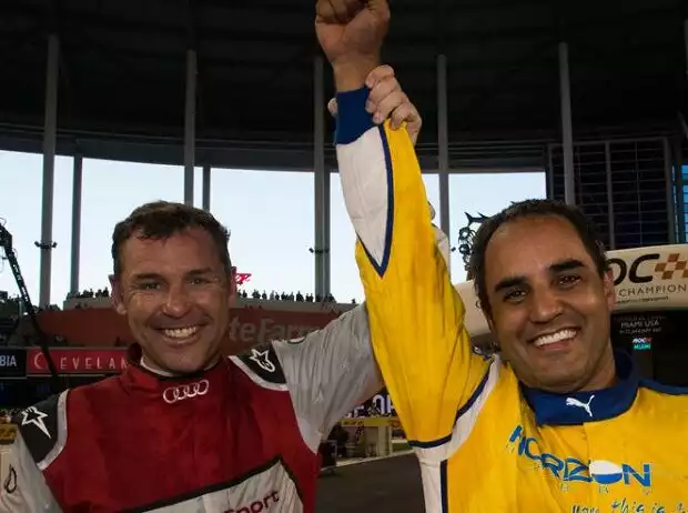 Juan-Pablo Montoya, Tom Kristensen Titel-Bild zur News: Juan-Pablo Montoya, Tom Kristensen