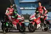 Bild zum Inhalt: Milwaukee zeigt die 2017er-Aprilias in Jerez