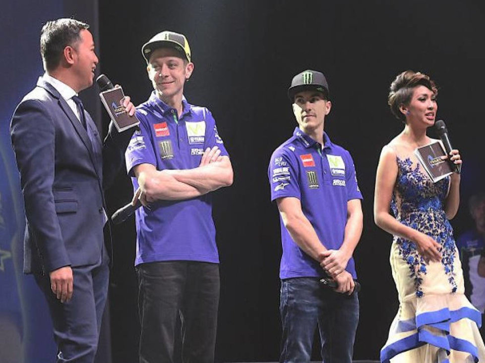 Maverick Vinales, Valentino Rossi