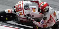 Bild zum Inhalt: In Gedanken bei Marco: Simoncelli präsentiert Moto3-Team