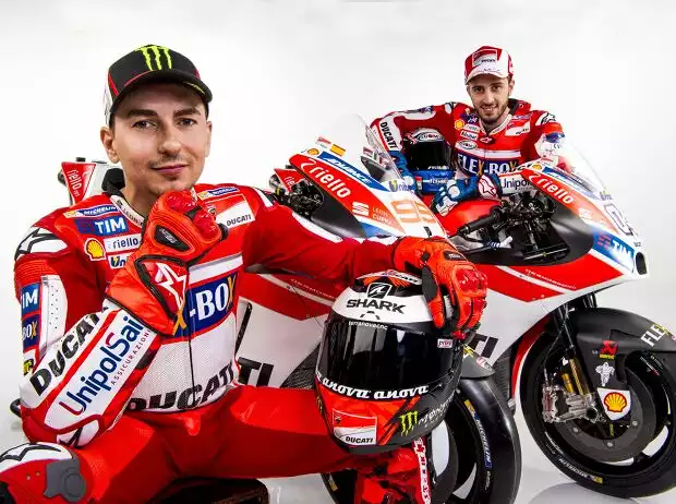 Jorge Lorenzo, Andrea Dovizioso Titel-Bild zur News: Jorge Lorenzo, Andrea Dovizioso