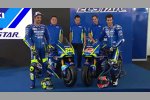 Andrea Iannone und Alex Rins (Suzuki) 