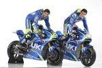 Andrea Iannone und Alex Rins (Suzuki) 