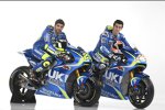 Andrea Iannone und Alex Rins (Suzuki) 