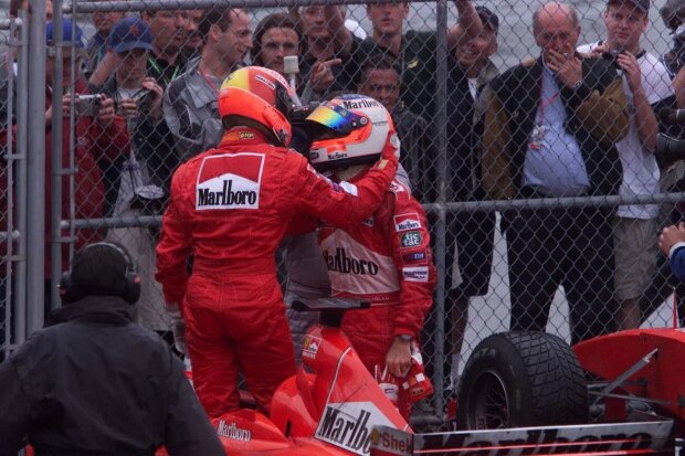 Michael Schumacher Rubens Barrichello Ferrari Scuderia Ferrari F1 ~Michael Schumacher und Rubens Barrichello (Ferrari) ~ Michael Schumacher Rubens Barrichello Ferrari Scuderia Ferrari F1 ~Michael Schumacher und Rubens Barrichello (Ferrari) ~