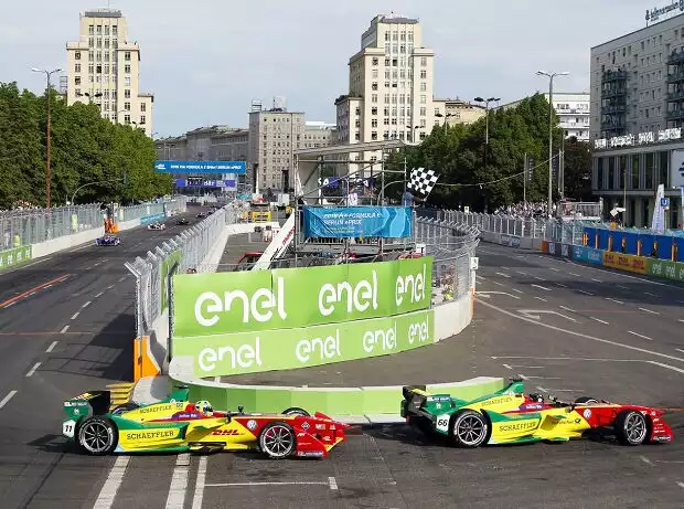 Titel-Bild zur News: Daniel Abt, Lucas di Grassi