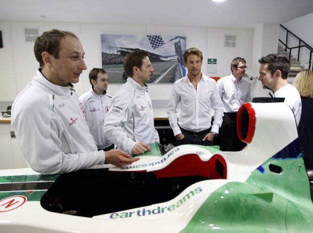 Jenson Button, Brackley Jenson Button, Brackley