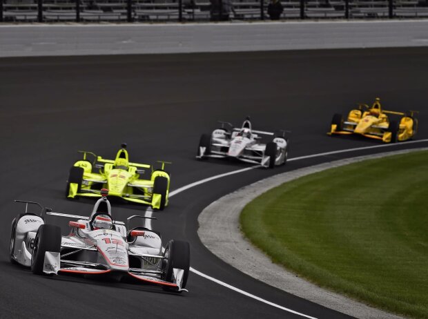 Helio Castroneves, Juan Pablo Montoya, Simon Pagenaud, Will Power Helio Castroneves, Juan Pablo Montoya, Simon Pagenaud, Will Power