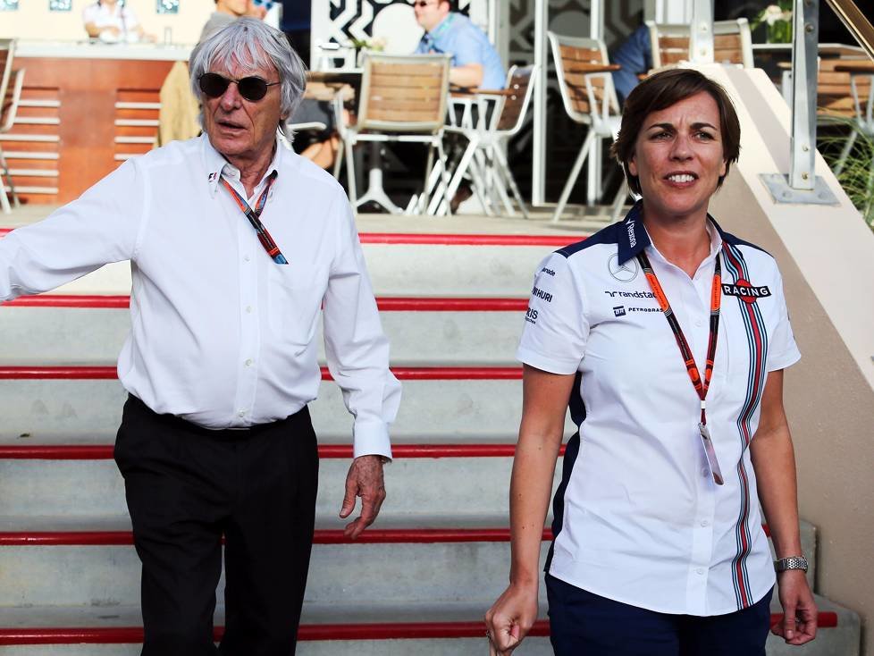 Bernie Ecclestone, Claire Williams