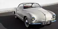 Das Urmodell des VW Karmann Ghia mit Käfer-Motor von 1953 ist eine der Raritäten der BCM-Sonderschau "Die Schatzkammer von Karmann"