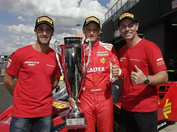 Toni Vilander, Jamie Whincup, Craig Lowndes Titel-Bild zur News: Toni Vilander, Jamie Whincup, Craig Lowndes