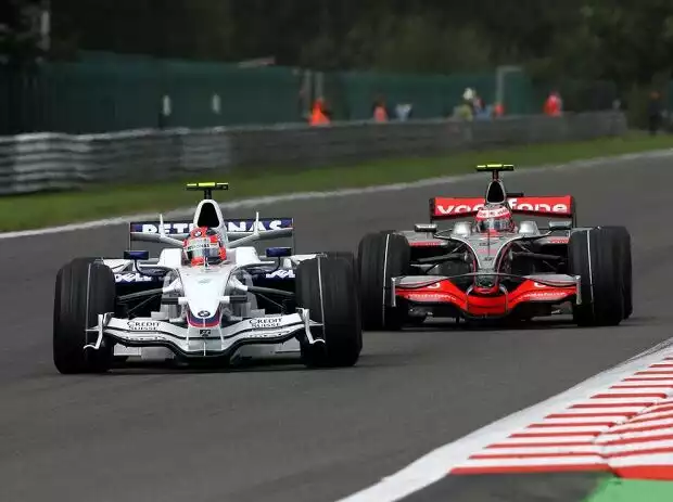 Heikki Kovalainen, Robert Kubica Titel-Bild zur News: Heikki Kovalainen, Robert Kubica