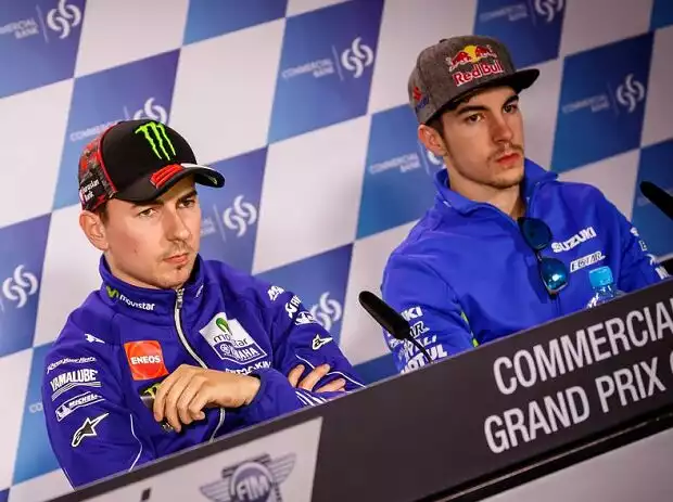 Marc Marquez, Jorge Lorenzo, Maverick Vinales Titel-Bild zur News: Marc Marquez, Jorge Lorenzo, Maverick Vinales