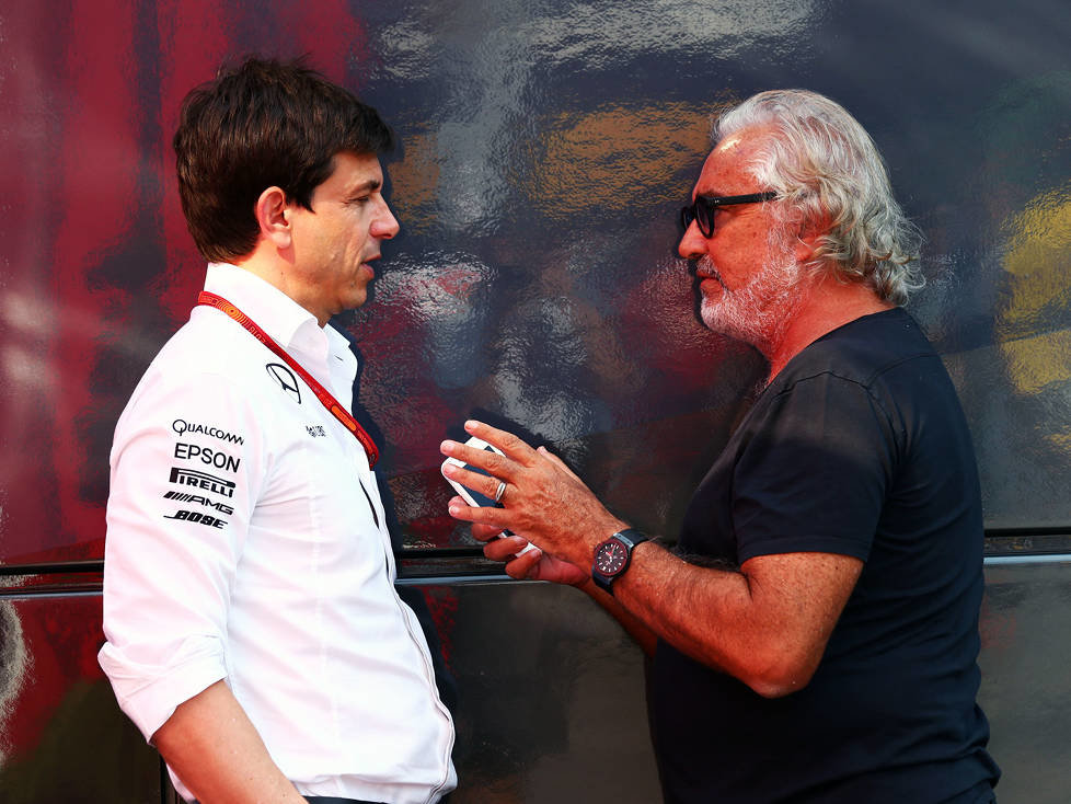 Toto Wolff, Flavio Briatore