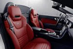 Innenraum des Mercedes-Benz SLC Red Art Edition 