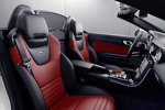 Innenraum des Mercedes-Benz SLC Red Art Edition 